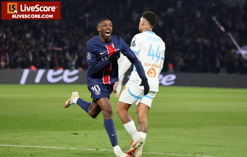Dembele thể hiện phong độ chói sáng trong màu áo PSG